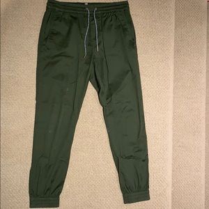 Dark green Volcom jogger pants